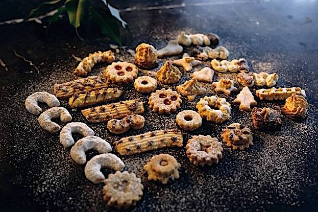 Kekse werden zu Weihnachten nicht. nur bei uns gebacken