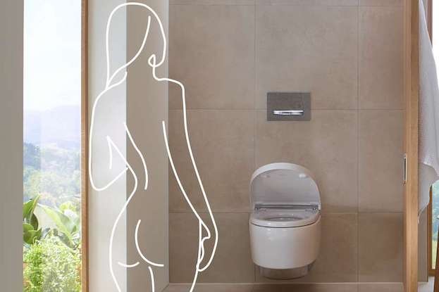 Waschen statt wischen: Dusch-WCs reinigen den Po mit einem sanften Wasserstrahl. 