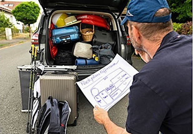 Wer beim Beladen seines Autos nachdenkt, kann sich eine Menge Ärger ersparen