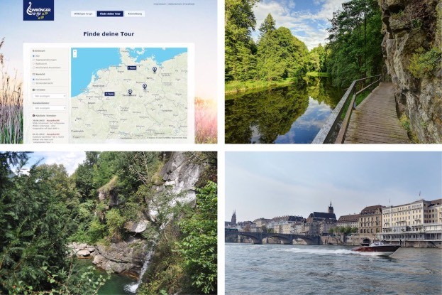 Wandern von Südböhmen über das Tessin und exquisit Schlafen in Basel