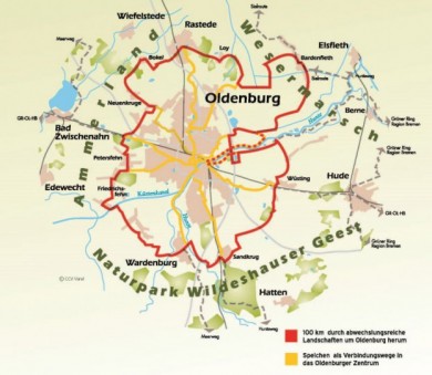 Fahrradtouren in und um Oldenburg - ©Oldenburg Tourismus