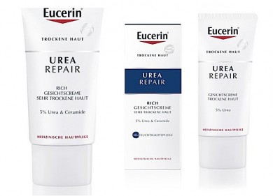 UREA REPAIR Gesichtspflege mit 5% Urea - ©Beiersdorf AG