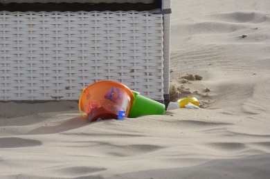 Strandspielzeug wird besonders gerne vergessen - ©Pixabay