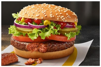 Big Vegan TS ist der erste vegane Burger bei McDonald's Deutschland  - ©McDonald's Deutschland