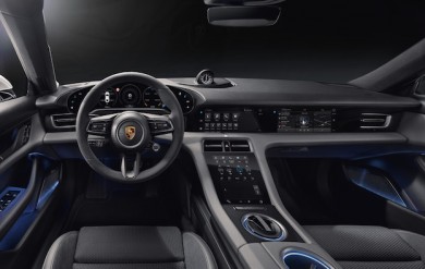 Digital, klar, nachhaltig: das Interieur des neuen Porsche Taycan - ©Porsche AG