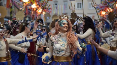 Die Kulturhauptstadt 2020 feiert farbenprächtig Karneval - ©Rijeka Tourist Board