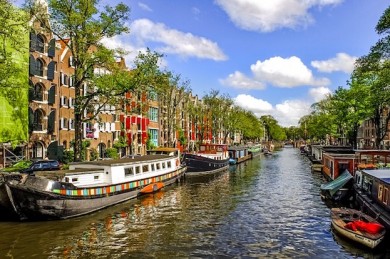Grachten in Amsterdam - ©Pixabay