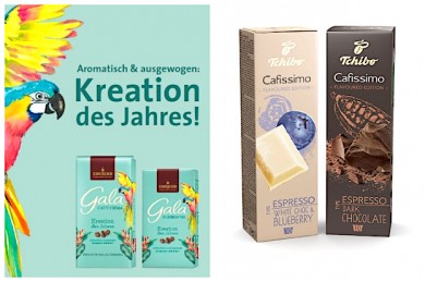 Gala Eduscho Kreation des Jahres, Cafissimo Flavoured Sorten - ©Tchibo