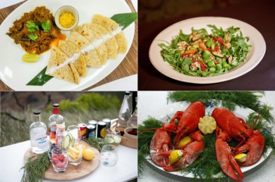 MaldivanChickenCurry, Farro Risotto, Südafrikanische Gins, Lobster Salad, - ©The Residen… Maldives Resort, Dahl Restaurant Group,  INTOSOL Holdings PLC, Pixabay