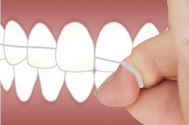 Zahnzwischenräume kann man auch mit pflanzlicher Zahnseide reinigen - ©Pixabay