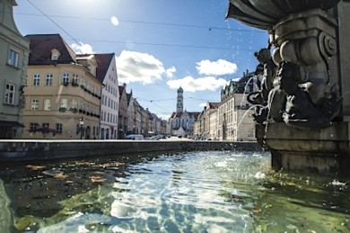 Augsburg und Wasser gehören seit jeher zusammen - ©bayern.by - Bernhard Huber