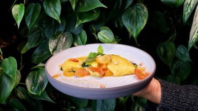 Sieht nicht nur lecker aus, schmeckt auch so - Veganer Flüssig-Ei! - ©GREENFORCE FUTURE FOOD AG