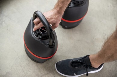 Kettlebells für  sportliche Väter - ©Bowflex