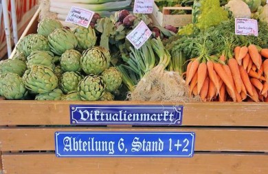 Viktualienmarkt in München - ©Pixabay_holzijue