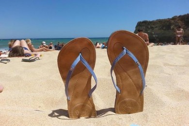 Beliebt, aber nicht wirklich sicher: Flip-Flops - ©Pixabay_navaharel75