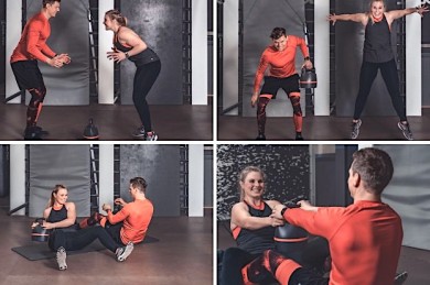 Vier tolle Übungen mit der Kettlebell 840 - ©Bowflex