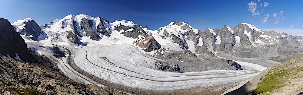Oberengadiner Gletscherschwund