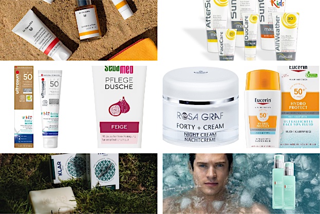 ©Dr. Hauschka_Wala, mawaii, Ultrasun, Sebamed, RosaGraf, Eucerin_Beiersdorf, Klar-Seifen, Biotherm